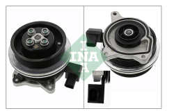 Водна помпа AUDI A1; SEAT ALHAMBRA, IBIZA IV, IBIZA IV SC, IBIZA IV ST; SKODA FABIA II; VW BEETLE, CC B7, EOS, GOLF PLUS V, GOLF V, GOLF VI 1.4/1.4ALK/1.4CNG (11.05-07.18) INA 538 0732 10