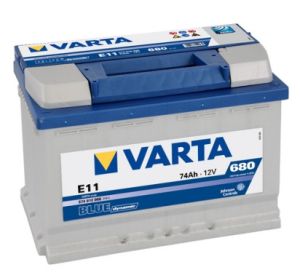 Акумулатор (десен плюс) 74 Ah. E11  BLUE dynamic VARTA VT 5740120683132