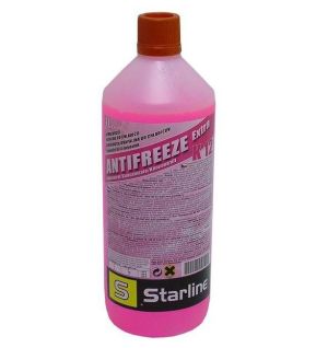 антифриз червен концентрат (G12) 1 литър Starline NA K12-1