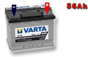 Акумулатор (десен плюс) 56Ah. C14 Blue dinamic VARTA VT 556400BL