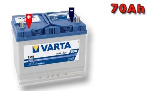 Акумулатор (ляв плюс) 74 Ah. E12 Blue dinamic VARTA VT 570413BD