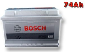 Акумулатор (десен плюс) 74 Ah. BOSCH SILVER BO 0092S50070 