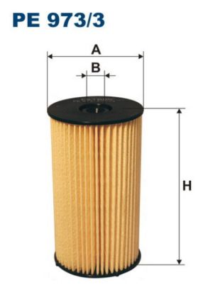 филтър горивен AUDI A3, TT; SEAT ALTEA, ALTEA XL, LEON, TOLEDO III; SKODA OCTAVIA II, SUPERB II, YETI; VW CADDY ALLTRACK, CADDY III, CADDY IV, EOS, GOLF VI, JETTA IV, PASSAT 1.6D/1.9D/2.0D (02.03-) FILTRON FI PE973/3 