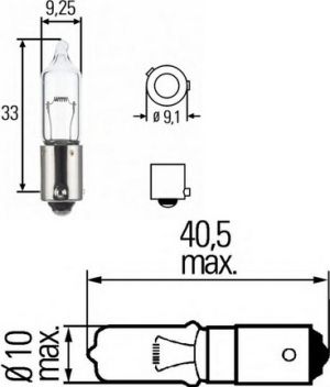 Крушка дневни светлини HELLA HE 8GH008417-001