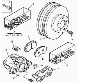 Дискови накладки задни к-т  CITROËN JUMPER (230) [03/94-04/02] Starline (BD S841P) BD S328 !!! РАЗПРОДАЖБА !!!