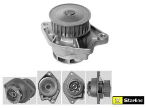 Водна помпа SEAT AROSA, CORDOBA, VARIO, IBIZA II, INCA; VW CADDY II, LUPO, POLO, CLASSIC 1.0/1.4 (07.95-07.05) Starline VP AU123 !!! РАЗПРОДАЖБА !!!