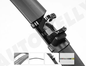 Стъклочистачки (550/550мм) (2бр.) к-т AUDI A4 (8E2, B6) [11/00-12/04] BOSCH BO 3397118933