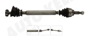 Полуоска лява RENAULT LAGUNA II 1.6 16V [03/01-] Starline  36.71.616