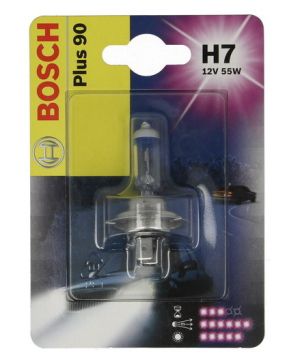 Крушка 1бр. блистер H7 55W/12V PX26d (+90% светлина)  BOSCH BO 1 987 301 078