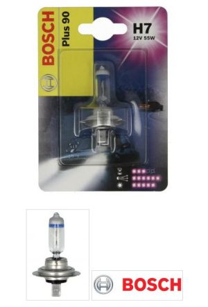 Крушка 1бр. блистер H7 55W/12V PX26d (+90% светлина)  BOSCH BO 1 987 301 078