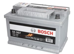 Акумулатор (десен плюс) 74 Ah. BOSCH SILVER BO 0092S50070 