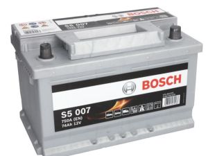 Акумулатор (десен плюс) 74 Ah. BOSCH SILVER BO 0092S50070 