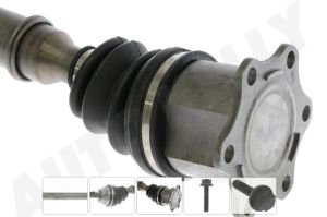 Полуоска дясна к-т (НОВА) (АТ) VW PASSAT (3C2) 2.0 TDI (1968ccm/125kW/170HP) [08/05-] ORIGINAL XS 3C0407272AK