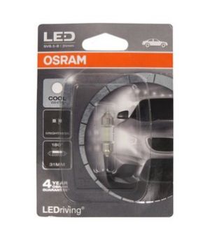 Крушка интериорна LED OSRAM C5W 12V SV8,5-8 (31mm) Standard OS 6431CW-01B