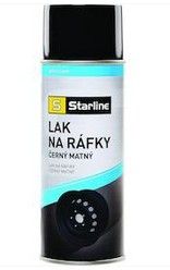 Спрей (лак) за джанти чeрeн матов 400 ml Starline ACST040