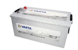 Акумулатор ляв плюс 225Ah/1150A (L+) 518x276x242 B00 VARTA HEAVY DUTY [увеличен цикъл и защита от вибрации]PM725103115S