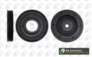 Ремъчна шайба колянов вал VOLVO S40 II, V50; CITROEN C4, C4 GRAND PICASSO I, C4 I, C4 II, C4 PICASSO I, C5 II, C5 III, C8, DS5, JUMPY; FORD C-MAX, C-MAX II, FOCUS C-MAX, FOCUS II 2.0D/2.0DH (10.03-) BGA DP0426