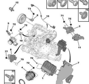 Импулсен датчик положение на коляновия вал VOLVO C30, C70 II, S40 II, S80 II, V50, V70 III; CITROEN C4, C4 GRAND PICASSO I, C4 I, C4 PICASSO I, C5, C5 II, C5 III, C8, JUMPY; FIAT SCUDO, ULYSSE 2.0D (10.99-) DELPHI SS11086