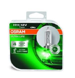 Крушки 2бр. к-т  H11 12V 55W  Ultra Life OSRAM OSR64211 ULT-DUO