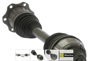 Полуска дясна/лява (460mm) AUDI A6, A6 ALLROAD, A7, A8, Q5 1.8-6.3 (11.08-09.18)  Starline 12.67.611