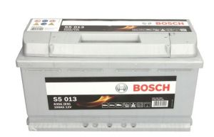 Стартов акумулатор 100Ah/830A, (десен +, стандартен тип), 353x175x190, B13 - борд 10.5 mm, BOSCH S5 BO 0 092 S50 130