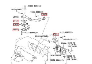 Клапан EGR(AGR) TOYOTA AURIS, AVENSIS, COROLLA, COROLLA VERSO, RAV 4 III 2.0D/2.2D (10.05-07.14) DENSO DEG-0110