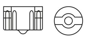 Крушка стоп и габарит (1 бр.) W21/5W, 12V, 21/5W, тип фасунга: W3X16Q, серия: Pure Light BOSCH BO 1 987 302 252