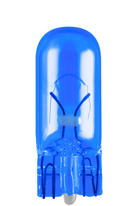 Крушка габаритна 2бр. к-т (блистер) W5W 12V 5W W2,1X9,5D WhiteVision Ultra PHI 12961WVUB2