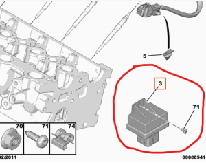 Реле подгревни свещи CITROEN BERLINGO, BERLINGO MULTISPACE, BERLINGO/MINIVAN, C1, C2, C2 ENTERPRISE, C3 I, C3 II, C3 PICASSO, C3 PLURIEL, C4, C4 GRAND PICASSO I, C4 I 1.4D-2.5D (03.01-)  HUCO132183