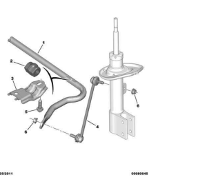  Билета предна дясна/лява  DS DS 4; CITROEN BERLINGO, BERLINGO MULTISPACE, BERLINGO/MINIVAN, C4, C4 GRAND PICASSO I, C4 I, C4 II, C4 PICASSO I 1.2-Electric (08.00-) DEPLHI TC1023
