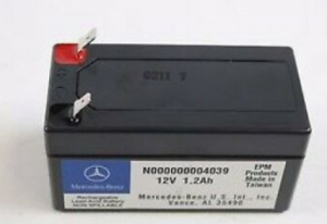 Акумулаторна батерия (допълнителна) 12V 1.2A/353/175/190 ORIGINAL MERCEDES ME N000000 004039