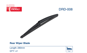 Стъклочистачка задна (280mm) HYUNDAI KONA, KONA/SUV; JEEP CHEROKEE; KIA RIO IV, STONIC; TOYOTA COROLLA VERSO (04.04-) DENSO DRD-008