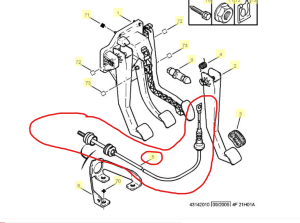  Жило съединител PEUGEOT J5 FIAT DUCATO (-94) AD11.0147
