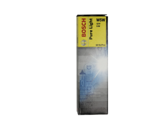 Крушка W5W, 12V, 5W, тип фасунга: W2,1X9,5D, линия: Pure Light, количество: 10 бр.. BOSCH BO 1 987 302 206/10